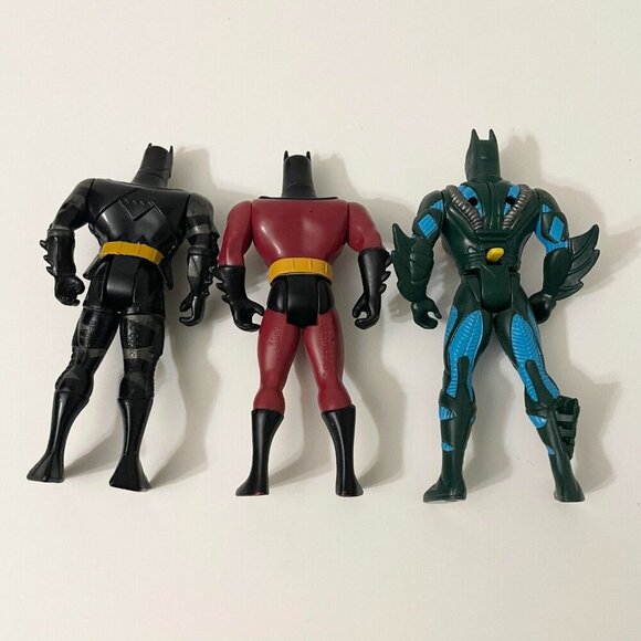 Vintage 90s Batman Lot of 3 Action Figures DC Comics Kenner Toys - Picture 2 of 16
